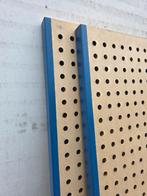 2x bedbodem lattenbodem dubbel board met stalen omranding, Ophalen, 90 cm, Eenpersoons, Zo goed als nieuw