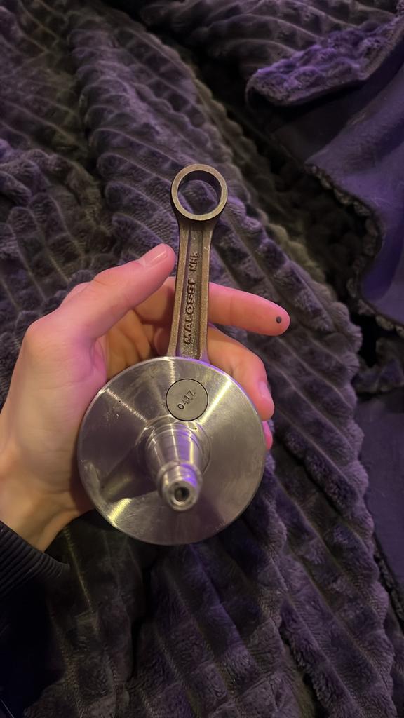 Malossi krukas, Ophalen of Verzenden, Zo goed als nieuw, Zilver