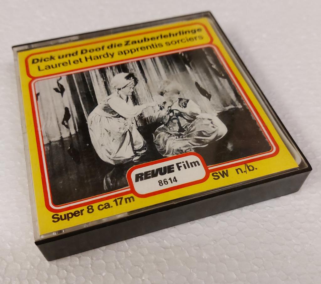 Laurel en Hardy SUPER 8 FILM in box Dikke en Dunne Dick Doof, Verzenden, Gebruikt, Film, Gebruiksvoorwerp