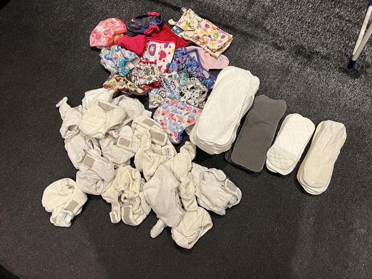 Wasbare luiers, Kinderen en Baby's, Babykleding | Overige, Gebruikt, Jongetje of Meisje, Ophalen