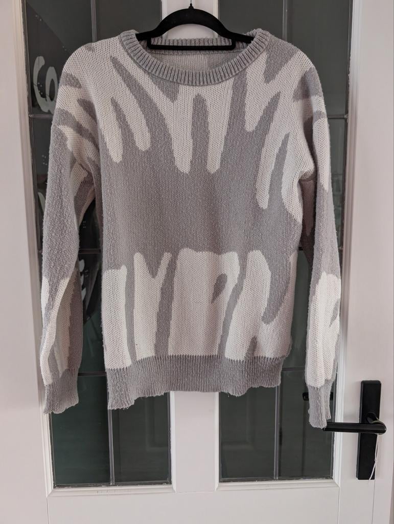 Vintage Manfinity trui maat S, Ophalen of Verzenden, Manfinity, Grijs, Gedragen