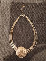 Korte Halsketting, Ophalen of Verzenden, Zo goed als nieuw, Staal, Oor- of Traguspiercing