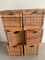 6 Ikea Branäs manden voor Kallax-serie, Ophalen, Gebruikt, Rechthoekig, Riet