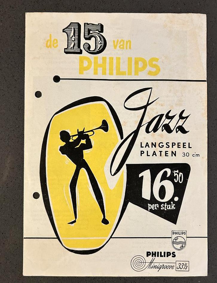 Jazz catalogi vanaf de jaren 50 - Decca, Philips, Savoy, enz, Boeken, Catalogussen en Folders, Gelezen, Catalogus, Ophalen of Verzenden