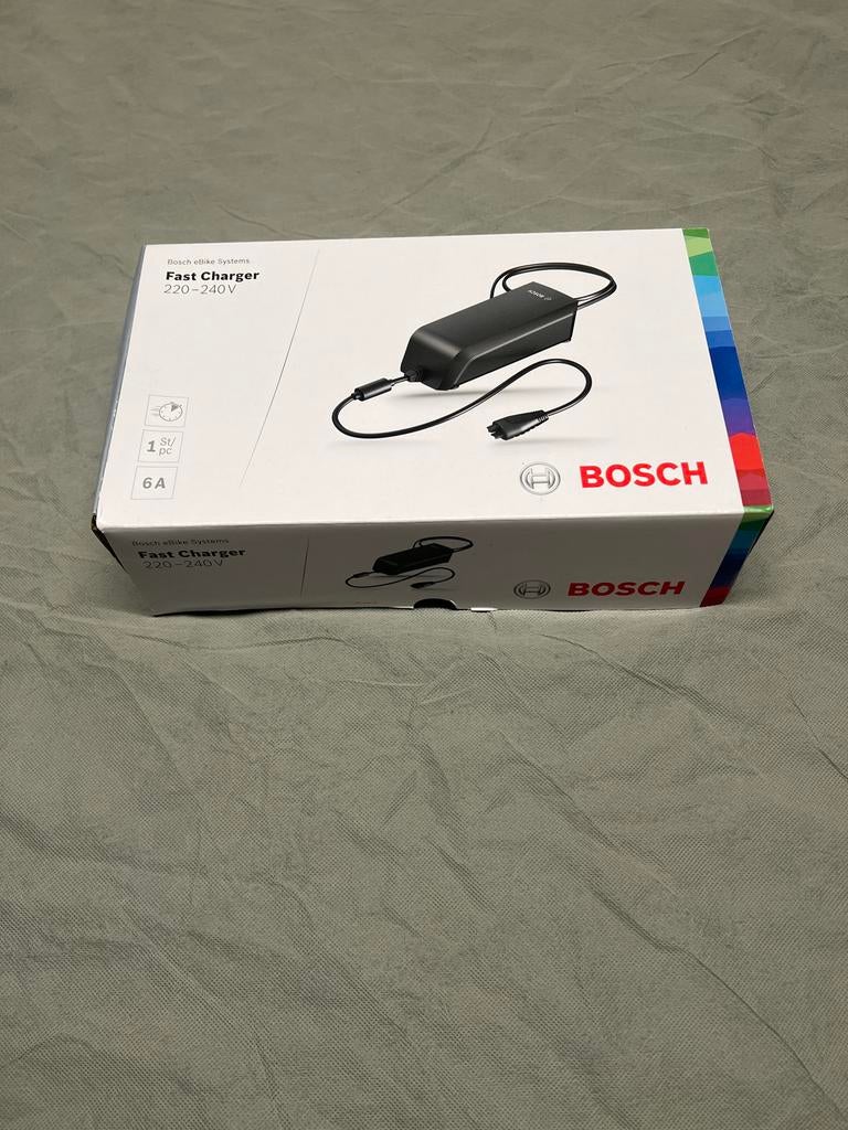 Bosch Snellader E-bike Gen2 - 6 Ampere Super Snelle Lader, Fietsen en Brommers, Fietsaccessoires | Fietsaccu's, Nieuw, Verzenden