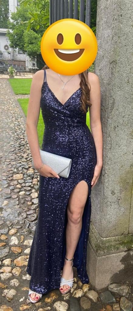 Gala / feest jurk  donker blauw maat m, Eén persoon, Overige soorten