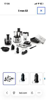 Philips keukenmachine HR7778, Ophalen of Verzenden, Gebruikt, 3 snelheden of meer
