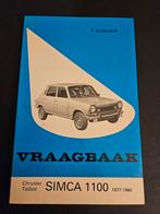 Vraagbaak Simca 1100 1977-1980, Ophalen of Verzenden