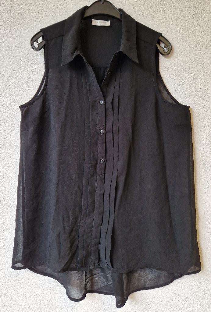 Mouwloze dames top, blouse, Sutherland, M, Kleding | Dames, Maat 38/40 (M), Sutherland, Zwart, Ophalen of Verzenden
