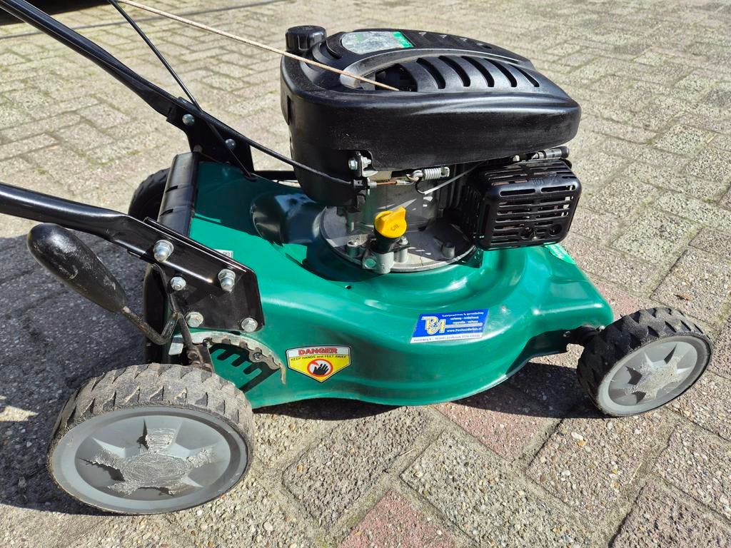 zelfrijdende grasmaaier met mulch functie, Tuin en Terras, Grasmaaiers, Ophalen, Cirkelmaaier, Gebruikt, Mulchfunctie