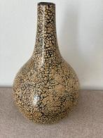 Zware Vintage Vaas, Huis en Inrichting, Woonaccessoires | Vazen, Ophalen, Overige kleuren, Minder dan 50 cm, Glas