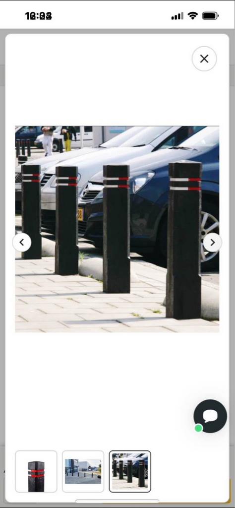 Rubberen afzetpalen - Flexibele verkeerspalen, Ophalen, Nieuw, Kunststof, Overige typen