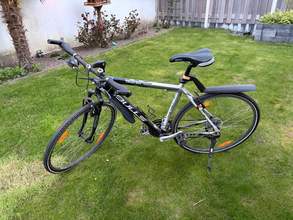 Bulls Crossbike, Fietsen en Brommers, Gebruikt, Heren, Geen vering, 53 tot 57 cm