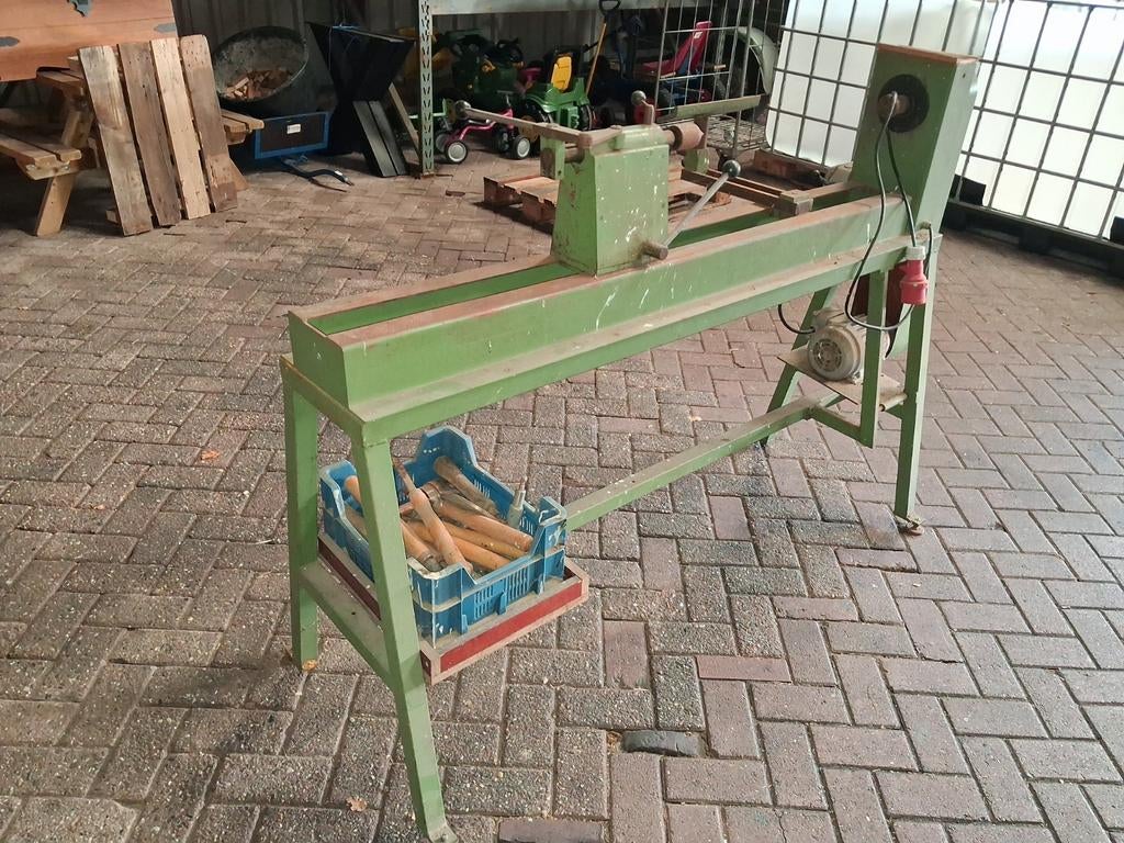 Draaibank 1drie, Ophalen, Gebruikt, Houtdraaibank, 500 tot 1000 mm