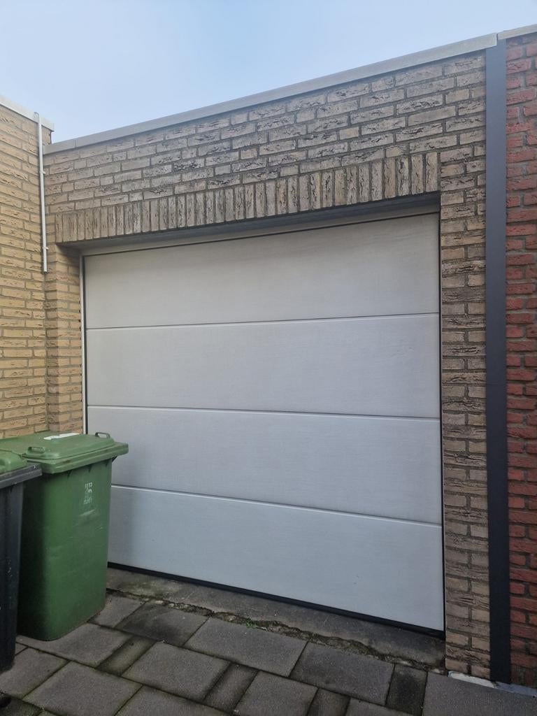 Elektrische Sectionaalpoort voor Garage, Ophalen of Verzenden, 120 cm of meer, Garagedeur, 215 cm of meer