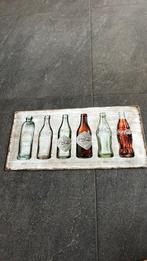 Coca Cola reclame bord, Verzamelen, Ophalen of Verzenden, Deurposter of groter