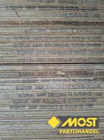 Quickpaint Garant platen 12 mm 250x122 cm, Ophalen, Nieuw, Multiplex, Minder dan 20 mm