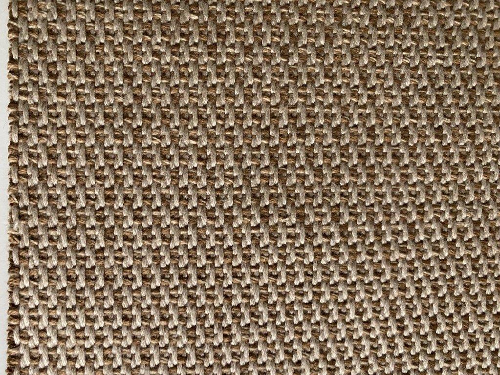 Vyva Sunbrella Lopi bruin+beige; indoor/outdoor meubelstof, Overige materialen, 120 cm of meer, Beige, Ophalen of Verzenden