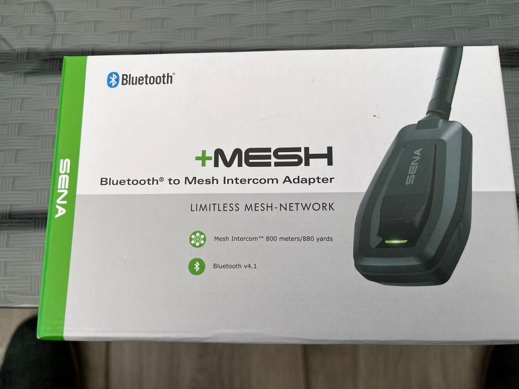 Mesh intercom adapter voor Sena, Motoren, Accessoires | Navigatiesystemen, Ophalen of Verzenden, Zo goed als nieuw