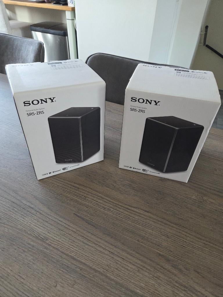 Krachtige Sony SRS-ZR5 speakers, Audio, Tv en Foto, Luidsprekers, Ophalen, Zo goed als nieuw, Sony, Minder dan 60 watt