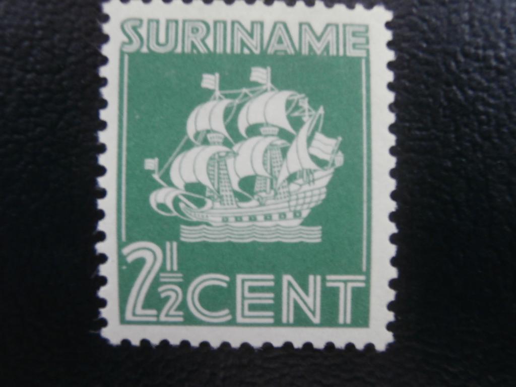 SURINAME 1936; NIEUWE PLAATFOUT NVPHNR 161 LEES, Postzegels en Munten, Postzegels | Suriname, Verzenden, Postfris