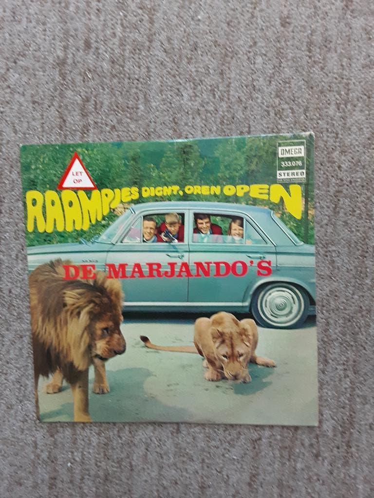 vinyl lp De Marjando's raampjes dicht,oren open, Ophalen of Verzenden, Zo goed als nieuw, 12 inch, Levenslied of Smartlap