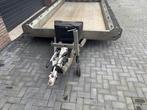 Hulco terrax Machinetransporter oprijwagen aanhanger 3500 kg, Gebruikt