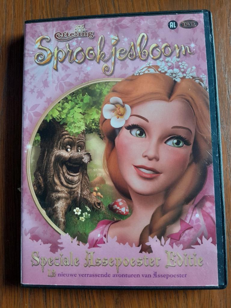 Efteling sprookjesboom Speciale Assepoester Editie dvd, Alle leeftijden, Ophalen of Verzenden, Gebruikt