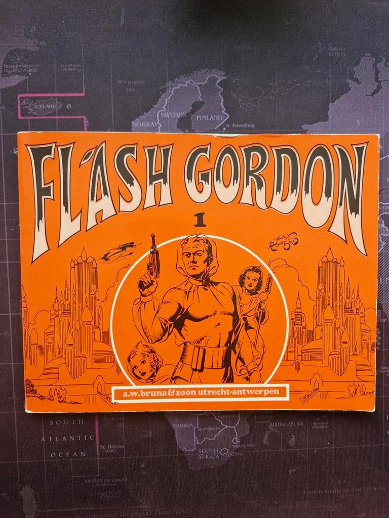 Flash Gordon Stripboeken - Complete Serie 1-4, Boeken, Complete serie of reeks, Ophalen of Verzenden, Gelezen