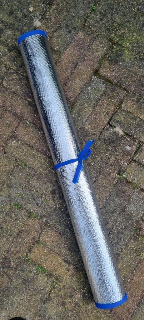 Gratis matje bamboe/aluminiumfolie, Caravans en Kamperen, Kampeeraccessoires, Ophalen