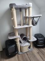 Grijze Katten Krabpaal groot, Dieren en Toebehoren, Ophalen, Gebruikt, Krabpaal