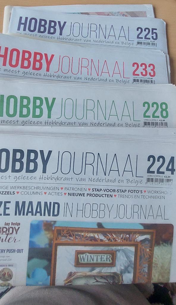 Hobby tijdschriften, Boeken, Hobby en Vrije tijd, Zo goed als nieuw, Scrapbooking en Knutselen, Ophalen of Verzenden
