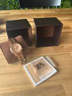 Michael Kors horloge rosé goud, Sieraden, Tassen en Uiterlijk, Horloges | Dames, Overige merken, Gebruikt, Staal, Polshorloge