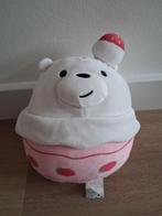 Knuffel Miniso We Bare Bears ijsbeer ice bear L980, Kinderen en Baby's, Ophalen of Verzenden, Zo goed als nieuw, Beer