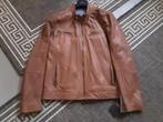 Leuk cognac kleurig leren jasje, Ophalen of Verzenden, Nieuw, Maat 56/58 (XL), Bruin
