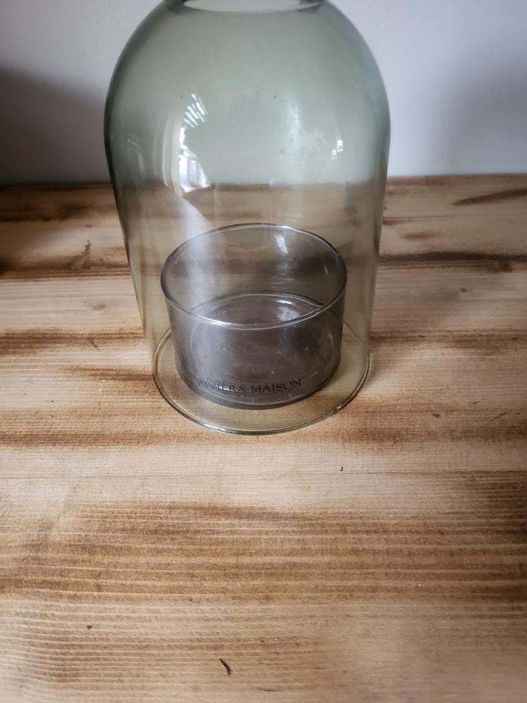 Riviera maison waxinelicht houder, Ophalen of Verzenden, Zo goed als nieuw, Overige materialen, Minder dan 25 cm