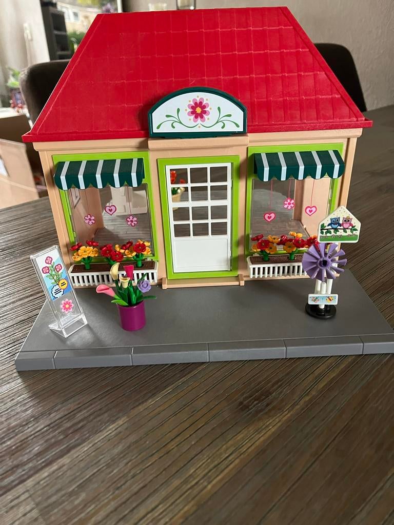 Playmobil bloemenwinkel 70016, Kinderen en Baby's, Speelgoed | Playmobil, Ophalen of Verzenden, Zo goed als nieuw