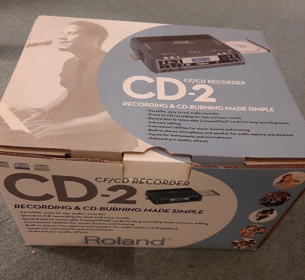 Roland, cf/ cd recorder, brander, Ophalen, Nieuw