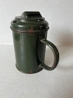 Vintage groene collectebus., Ophalen of Verzenden, Gebruikt