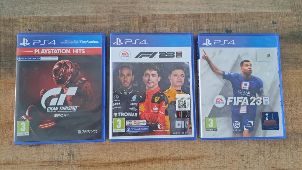 PS4 Games: Gran Turismo, F1 23, FIFA 23, Online, Racen en Vliegen, 2 spelers, Ophalen of Verzenden