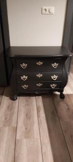 Kastje zwart, Ophalen, 50 tot 100 cm, Zo goed als nieuw, 3 of 4 laden