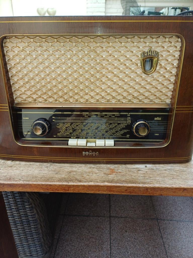Braun s44m uit 1956, Ophalen of Verzenden