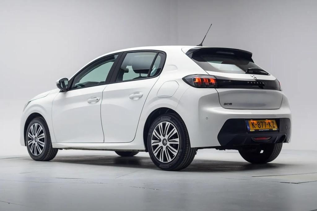 Peugeot 208 1.2 PureTech Active 5-drs [ LED Navi Apple/Andro, 1199 cc, Wit, Origineel Nederlands, Handgeschakeld