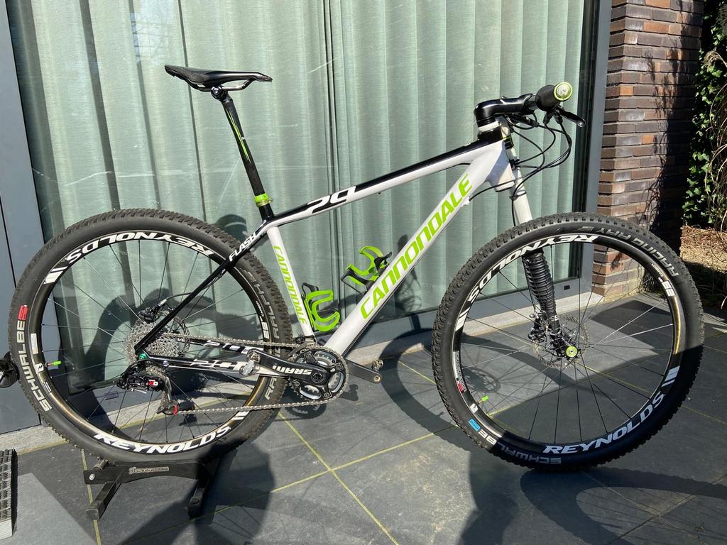 Cannondale 29 Carbon Mountainbike met Reynolds velgen maat L, Gebruikt, Hardtail, Heren, Schijfrem