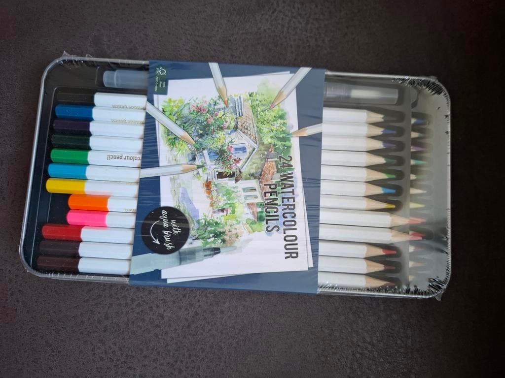 Pastels watercolor potloden en soft pastels, Ophalen of Verzenden, Nieuw, Potlood of Stift