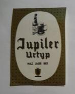 JUPILER   URTIJP  MALZ LAGER BIER, Verzenden, Zo goed als nieuw, Luciferdoosjes of -merken