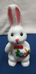 Vintage kaars paashaas, Ophalen of Verzenden, Zo goed als nieuw