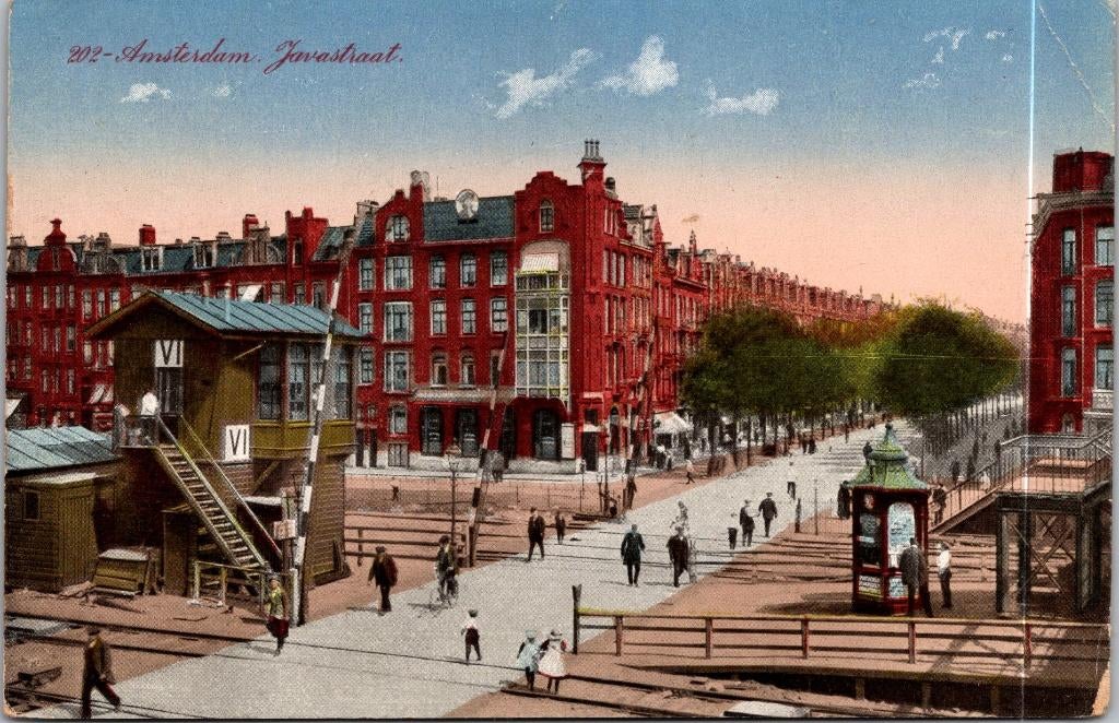 Amsterdam - Javastraat (1923), Verzenden, 1920 tot 1940, Gelopen, Noord-Holland