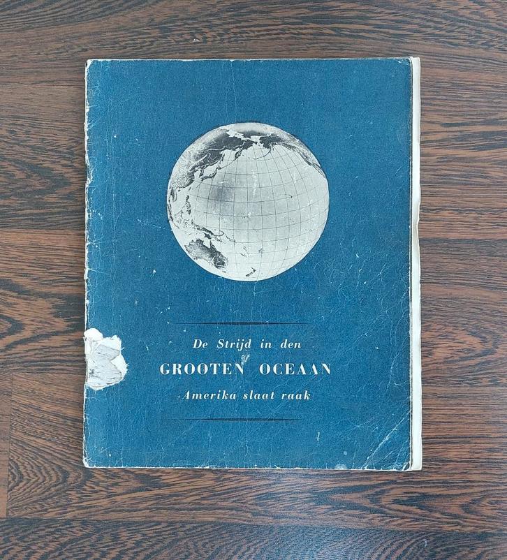 De Strijd in den Grooten Oceaan, Boeken, Oorlog en Militair, Gelezen, Marine, Tweede Wereldoorlog, Ophalen of Verzenden