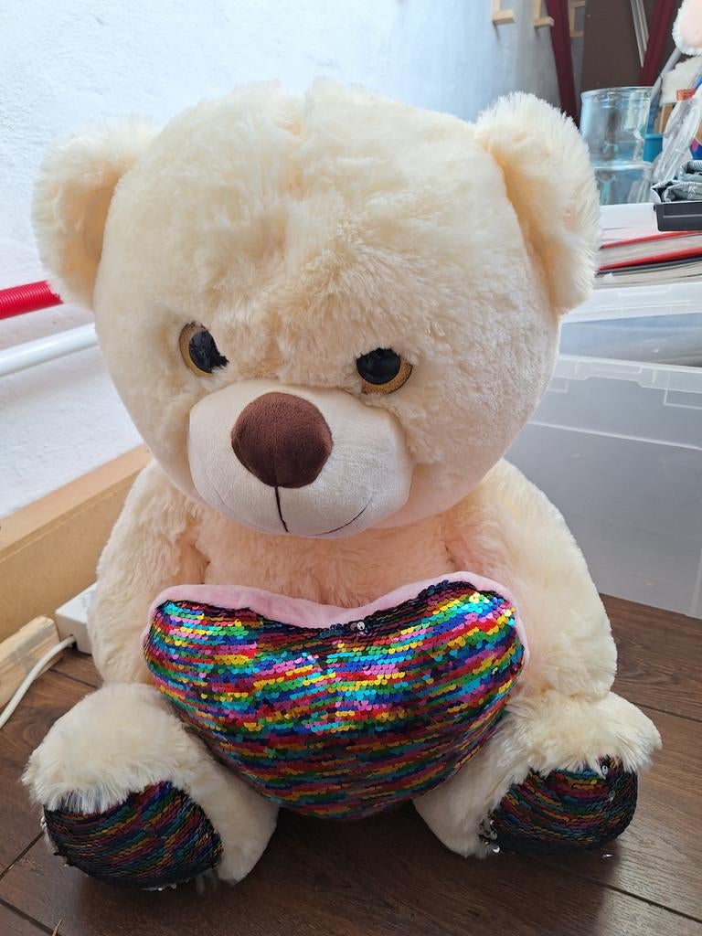 Grote knuffelbeer, Ophalen of Verzenden, Beer